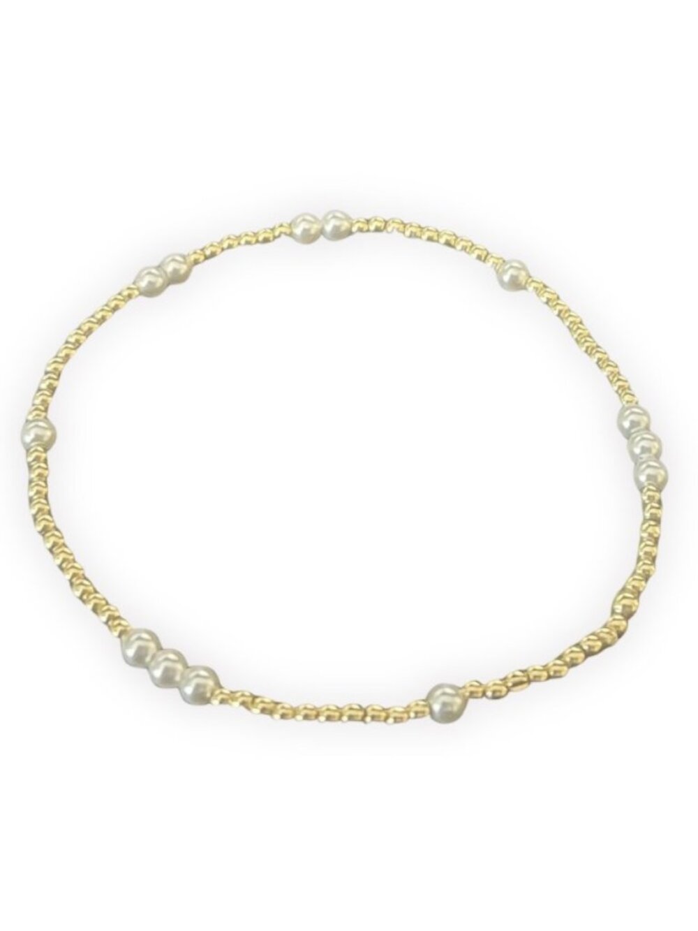 New Enewton Hope Unwritten Pearl 3mm 14kt Gold-filled Beads Bracelet
